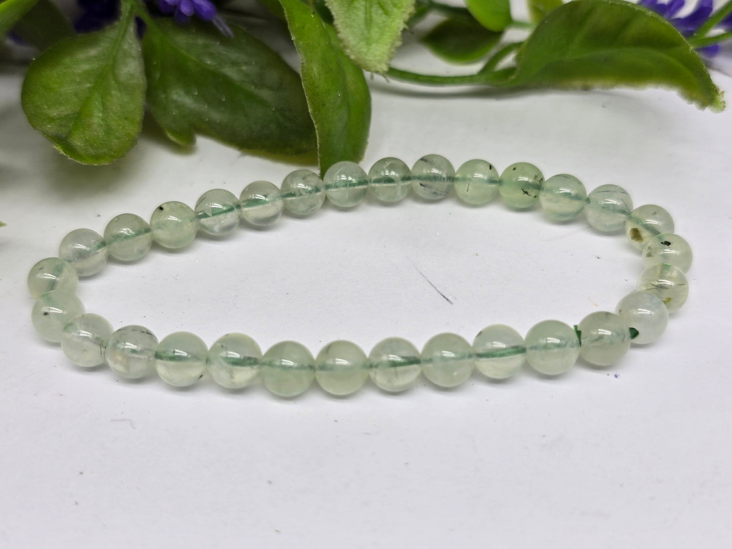 Prehnite Bracelet Crystal Wellness