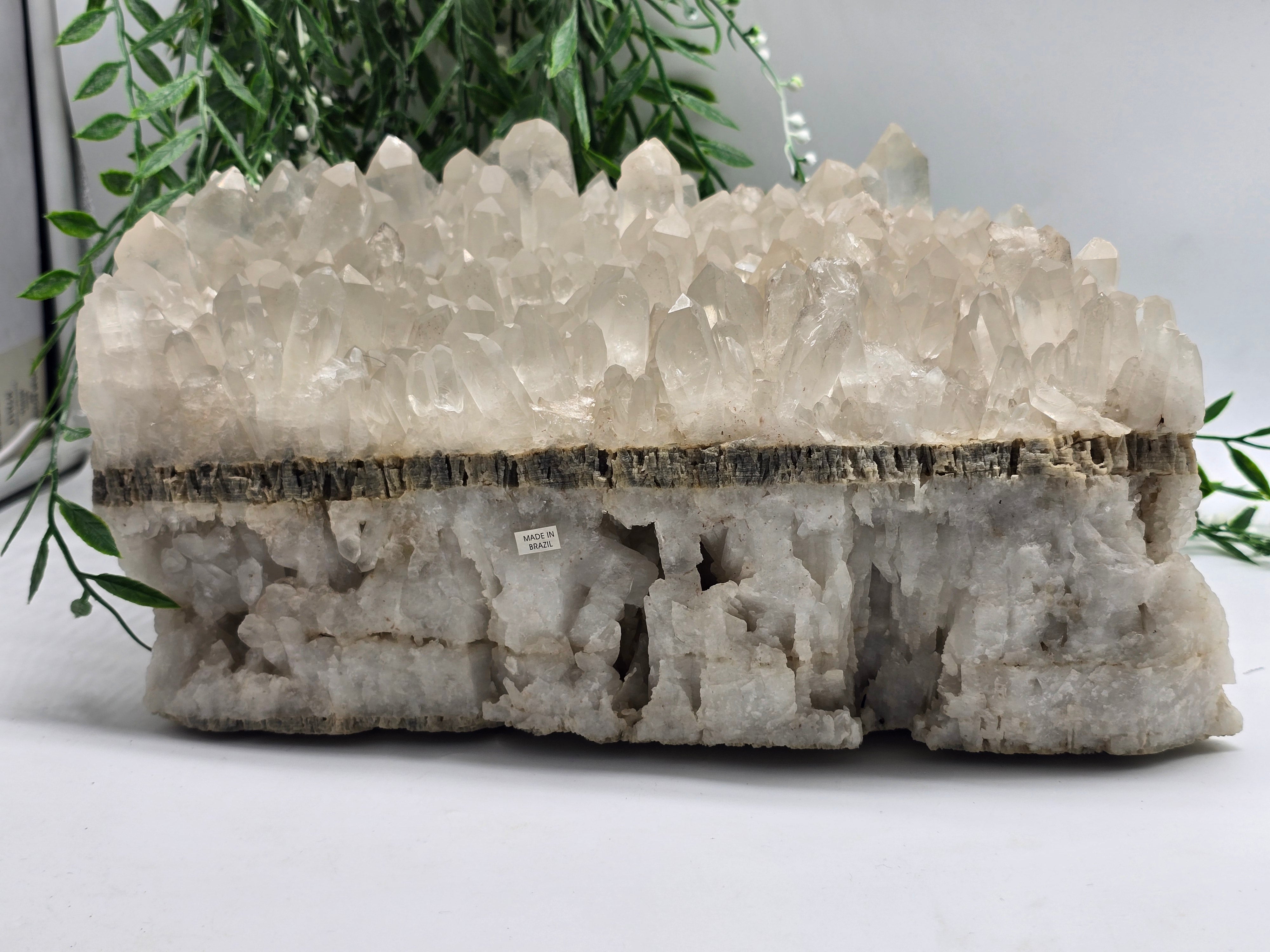 Clear Quartz Cathedral Formation from Brazil (Stone of Amplified Divine Light) Crystal Wellness