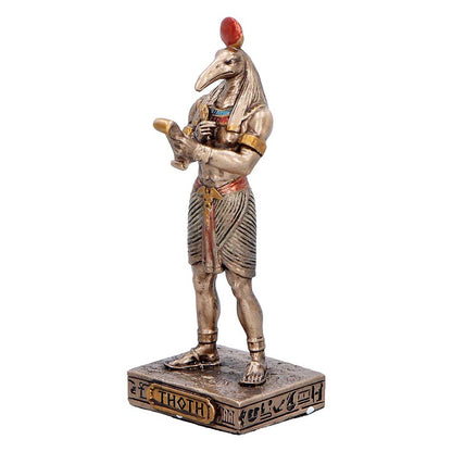 Thoth God of Knowledge Mini Figurine 8.5cm Crystal Wellness