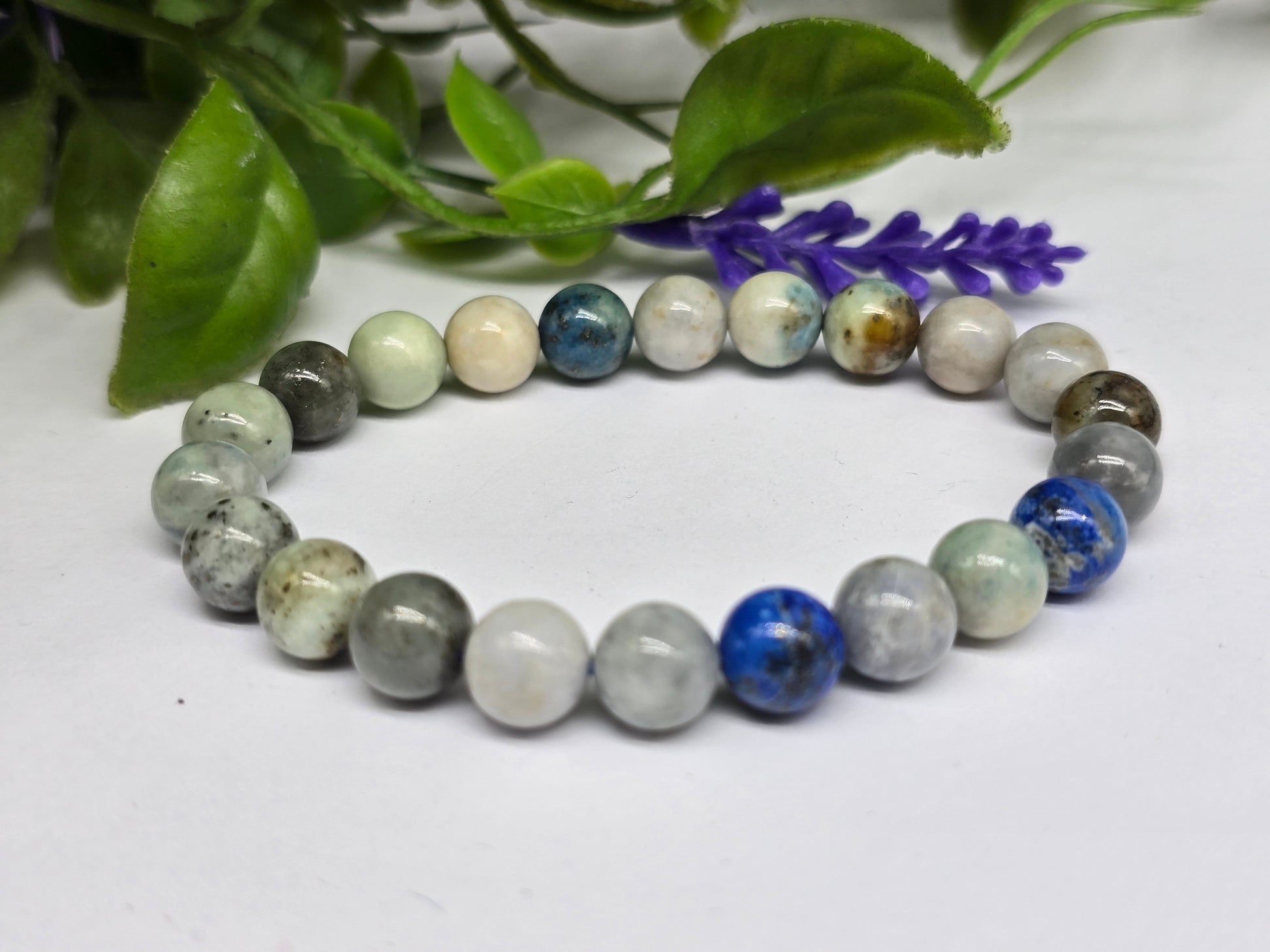 Hackmanite 8mm Beads Bracelet Crystal Wellness