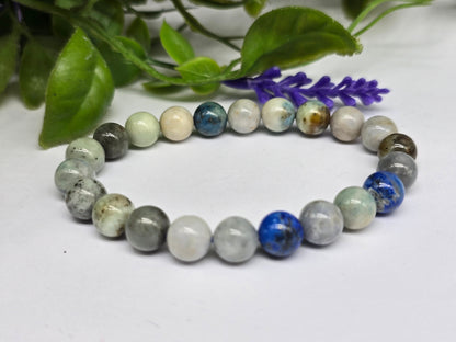 Hackmanite 8mm Beads Bracelet Crystal Wellness