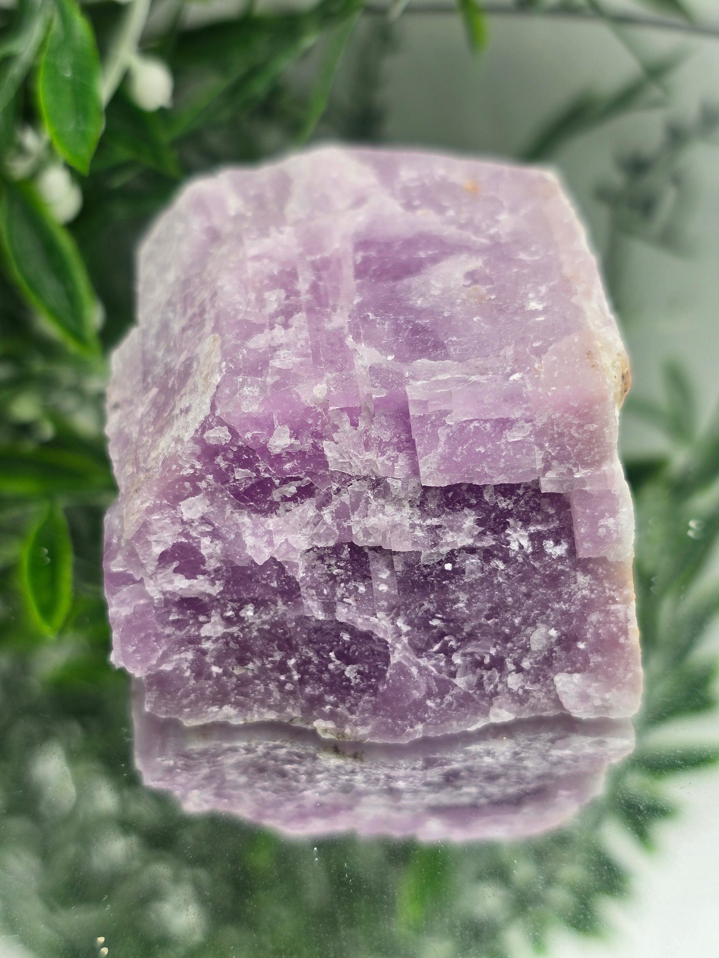 💗 Kunzite Raw – Stone of Divine Love, Calm & Emotional Healing Crystal Wellness