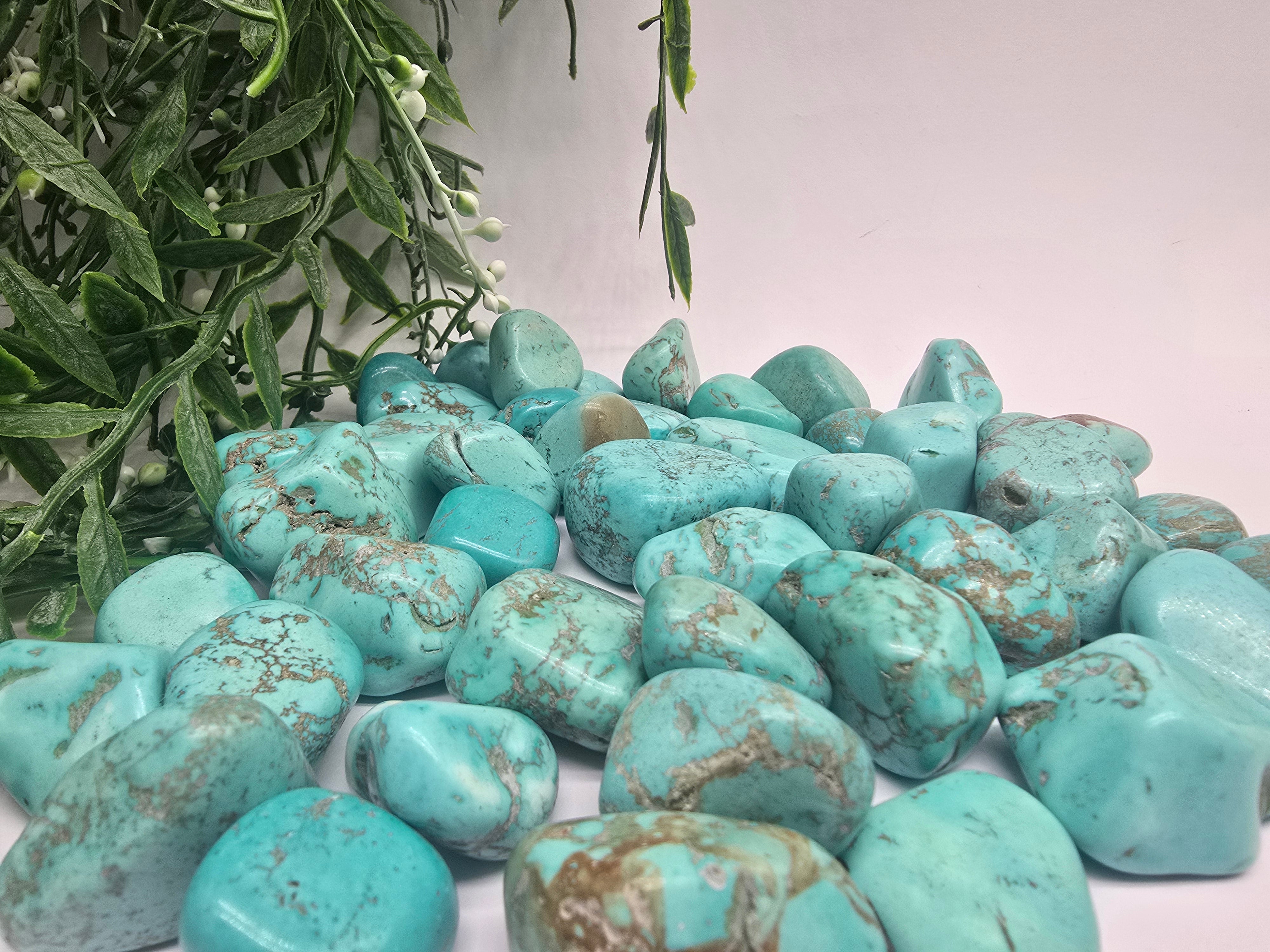Turquenite Tumbled Stone Crystal Wellness