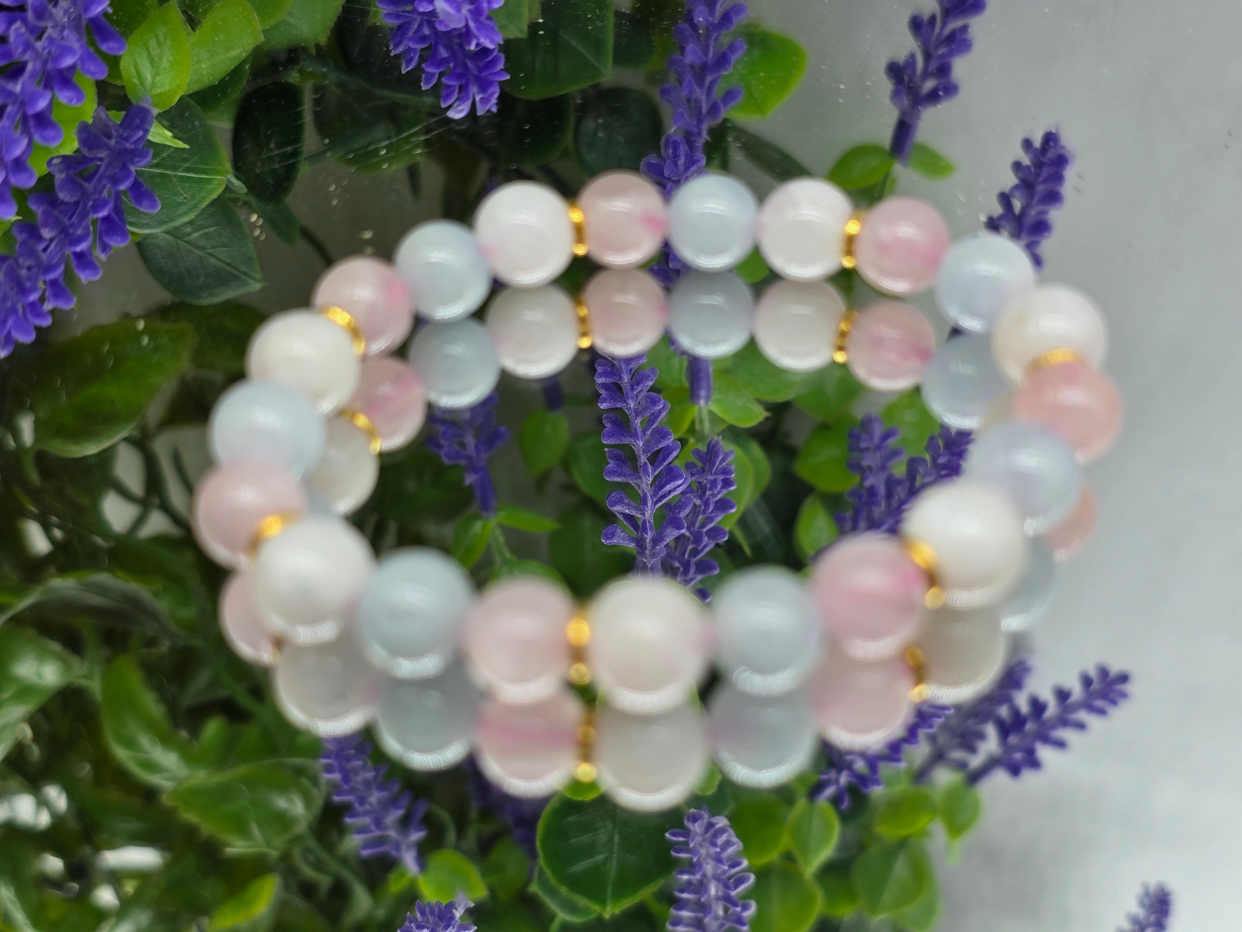 Divine Serenity Beads Bracelet 8mm Crystal Wellness
