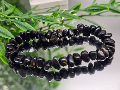 Genuine Nuumite Bracelet | Stone of Ancient Protection, Transformation & Personal Power | 27.06g Crystal Wellness