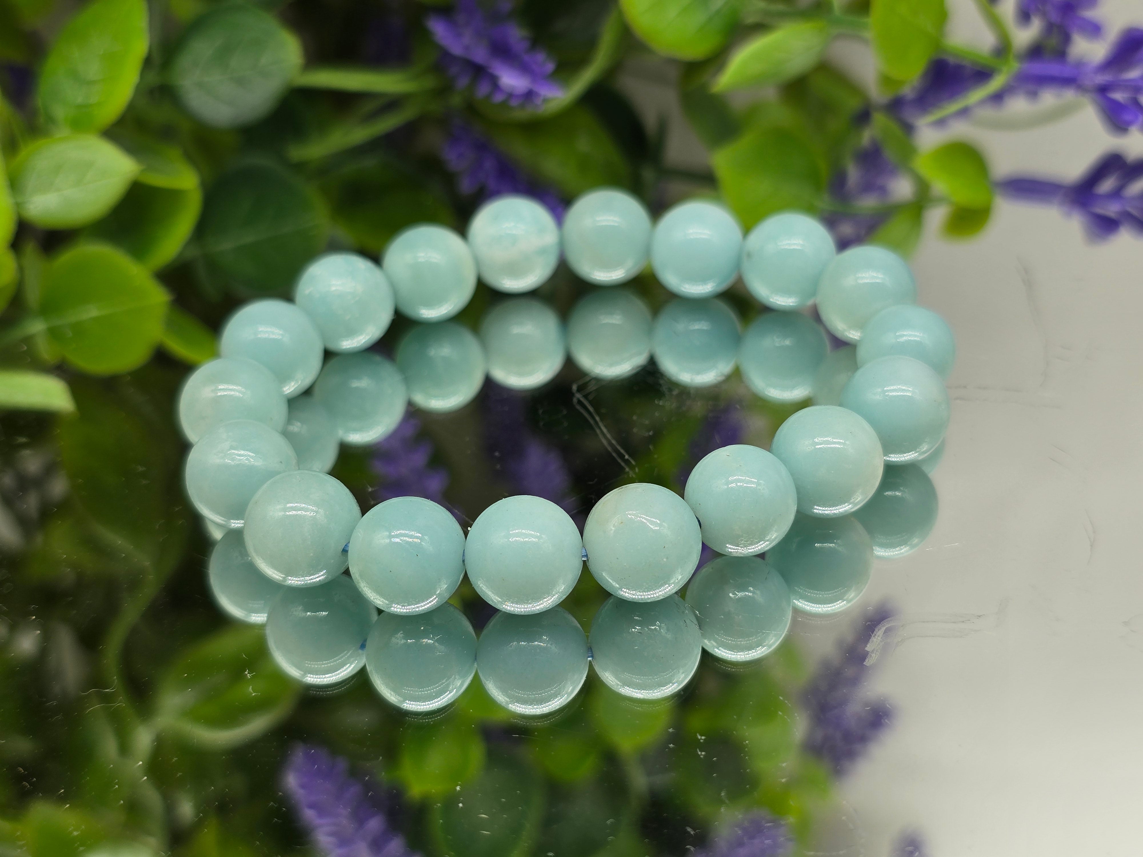 Amazonite Beads Bracelet – Stone of Alignment, Harmony & Truth Crystal Wellness