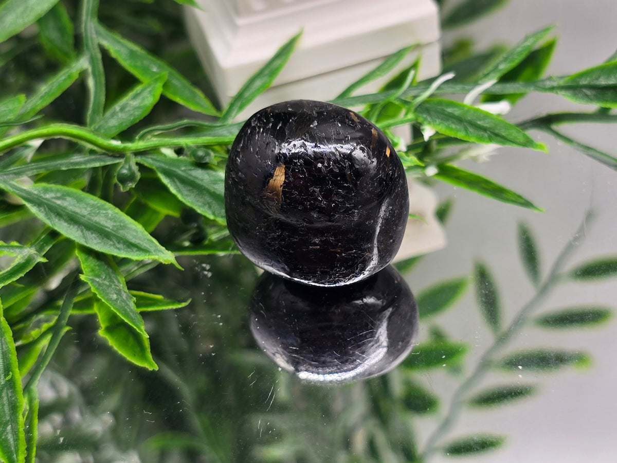Genuine Nuumite Tumbled Stone | Stone of Ancient Protection, Transformation & Personal Power | 28.23g Crystal Wellness