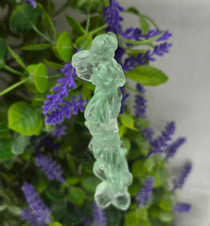 Green Fluorite Angel – Stone of Clarity, Healing & Divine Guidance Crystal Wellness