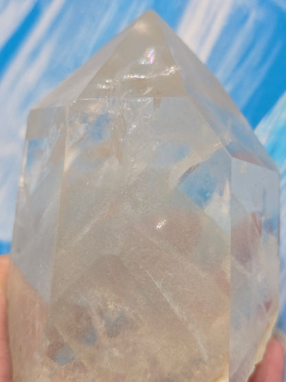 Green Phantom Quartz Tower 1122g 157mm x 107mm Crystal Wellness