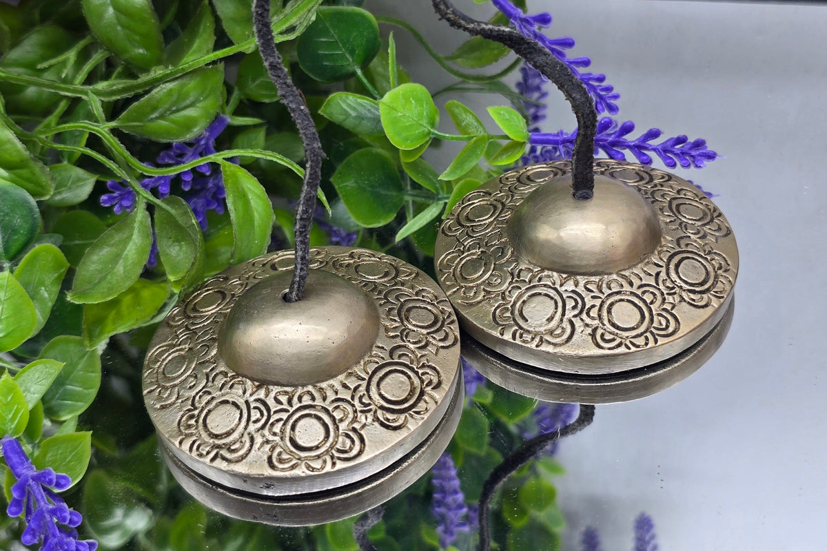 Tibetan Ting Sha 6.5cm – Sacred Sound & Energy Clearing Crystal Wellness