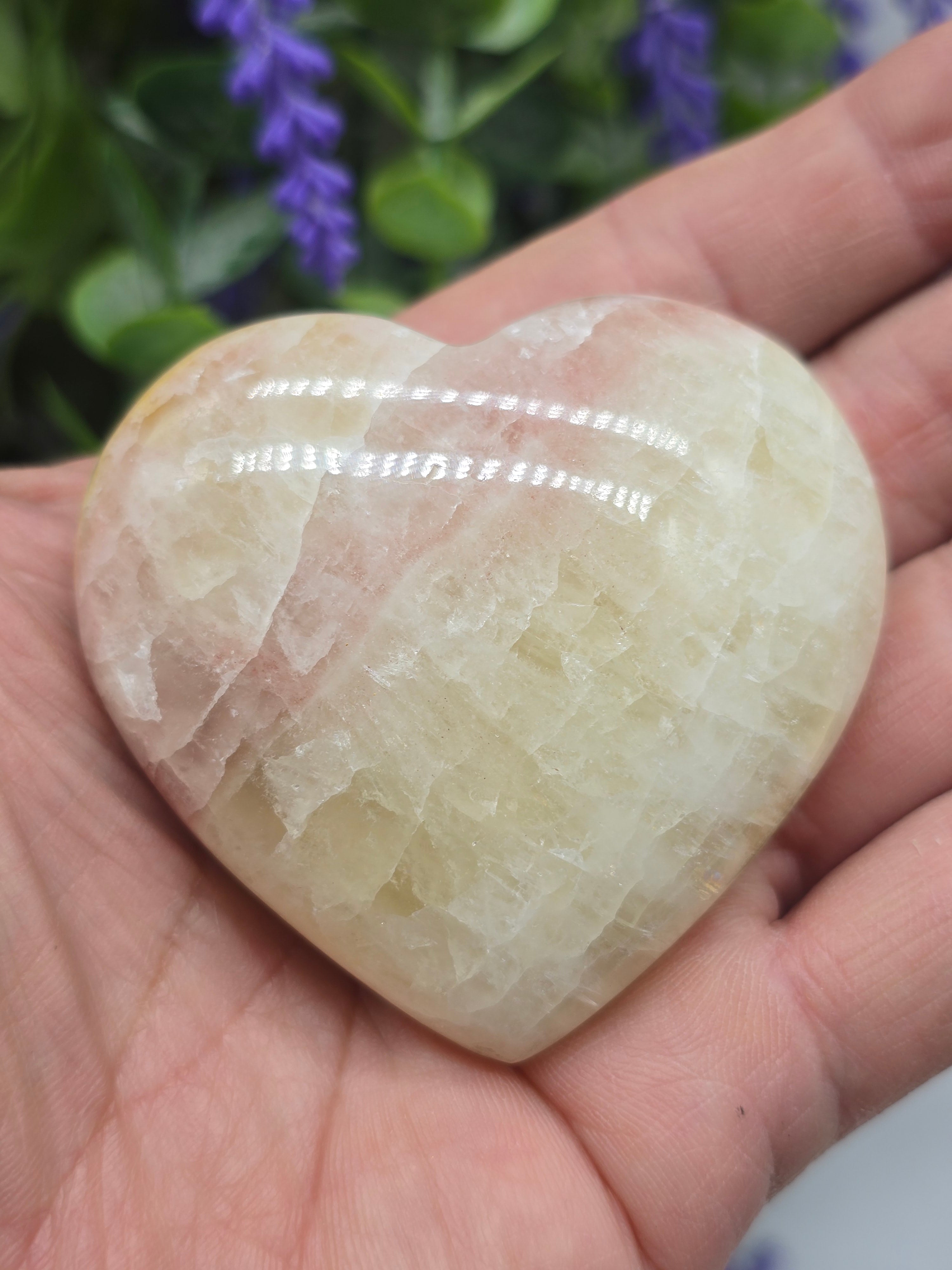 Pink Aragonite Heart – Stone of Emotional Healing, Compassion & Inner Peace Crystal Wellness