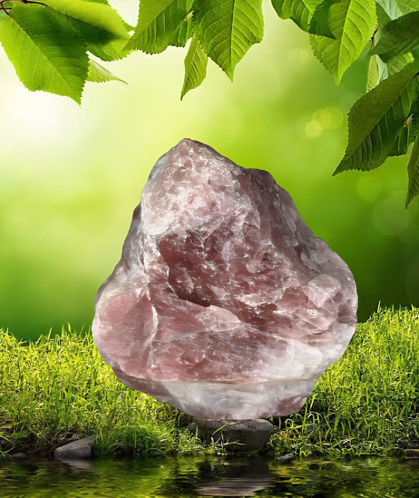 Rose Quartz Raw – 44kg | 41 x 35 x 15 cm Crystal Wellness