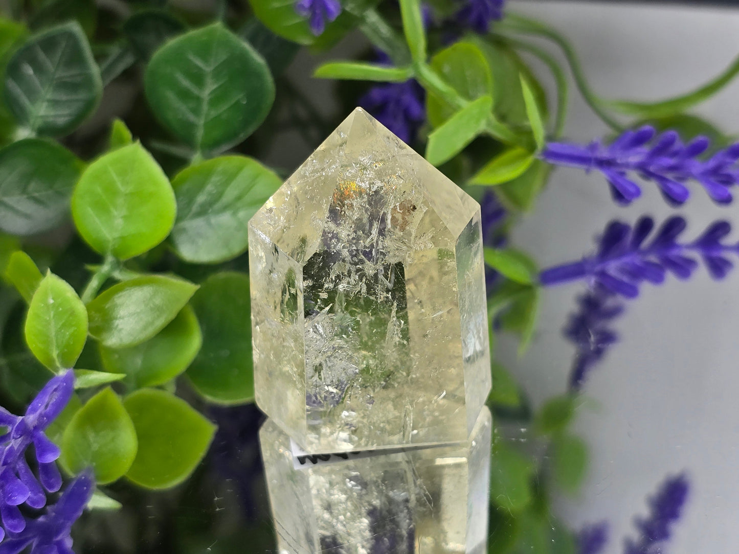 Madagascar Genuine Natural Citrine Point – 46g (Stone of Abundance, Joy & Personal Empowerment) Crystal Wellness