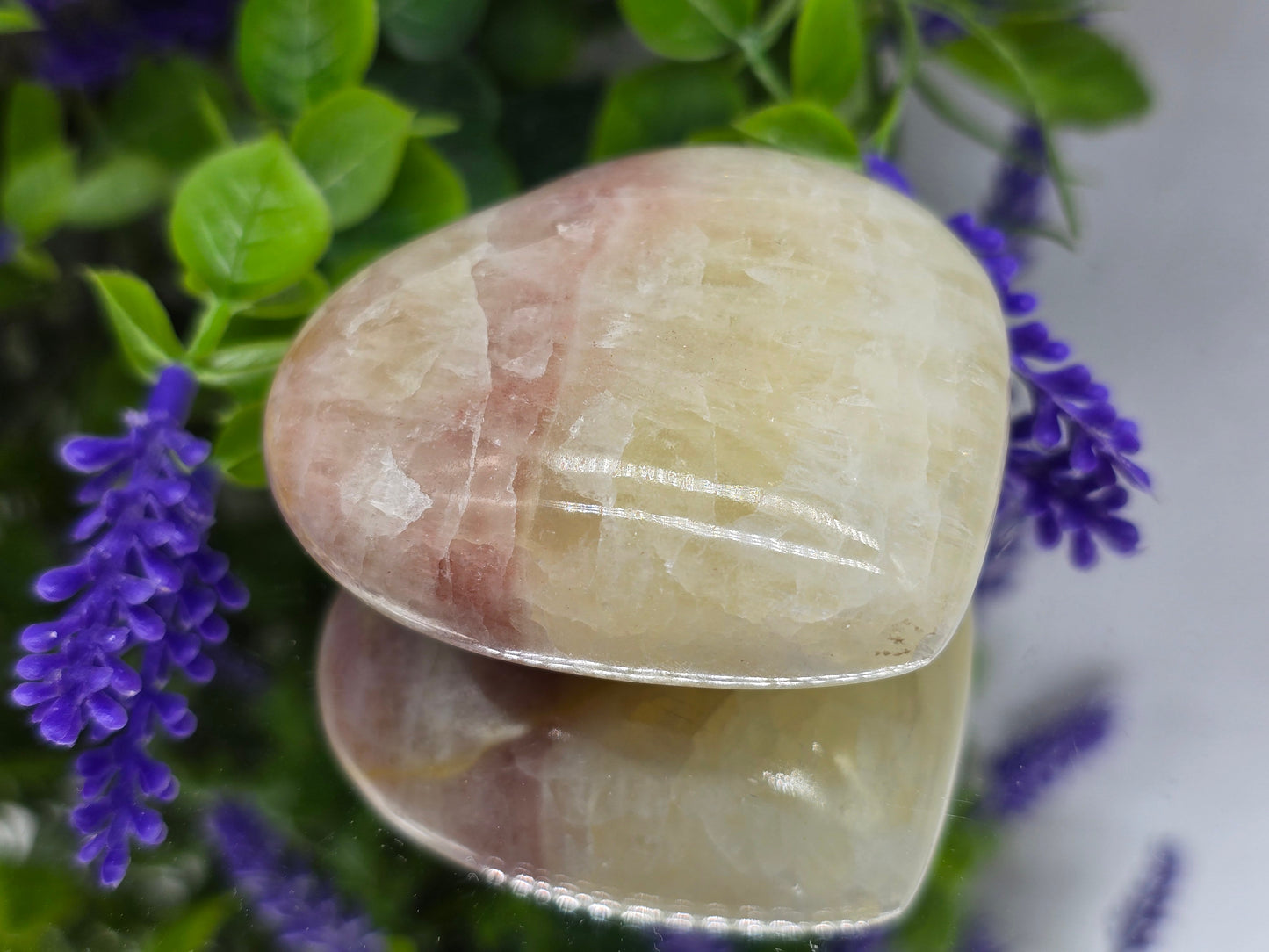 Pink Aragonite Heart – Stone of Emotional Healing, Compassion & Inner Peace Crystal Wellness