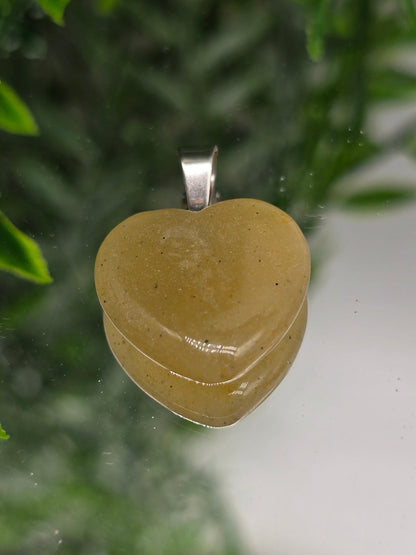 Variety Crystal Heart Pendant | Healing Crystal Necklace for Love, Balance & Daily Energy Crystal Wellness