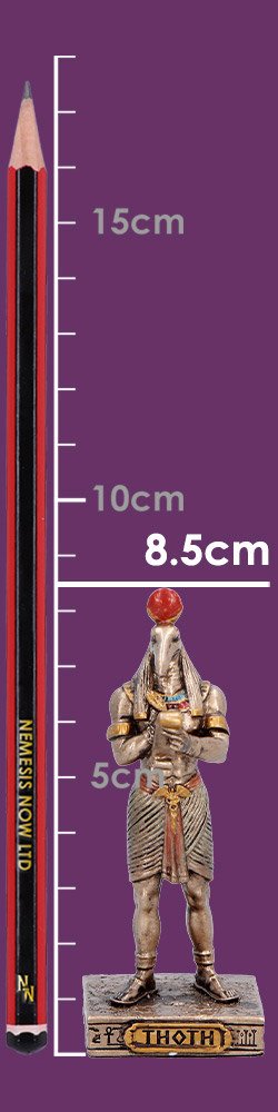 Thoth God of Knowledge Mini Figurine 8.5cm Crystal Wellness