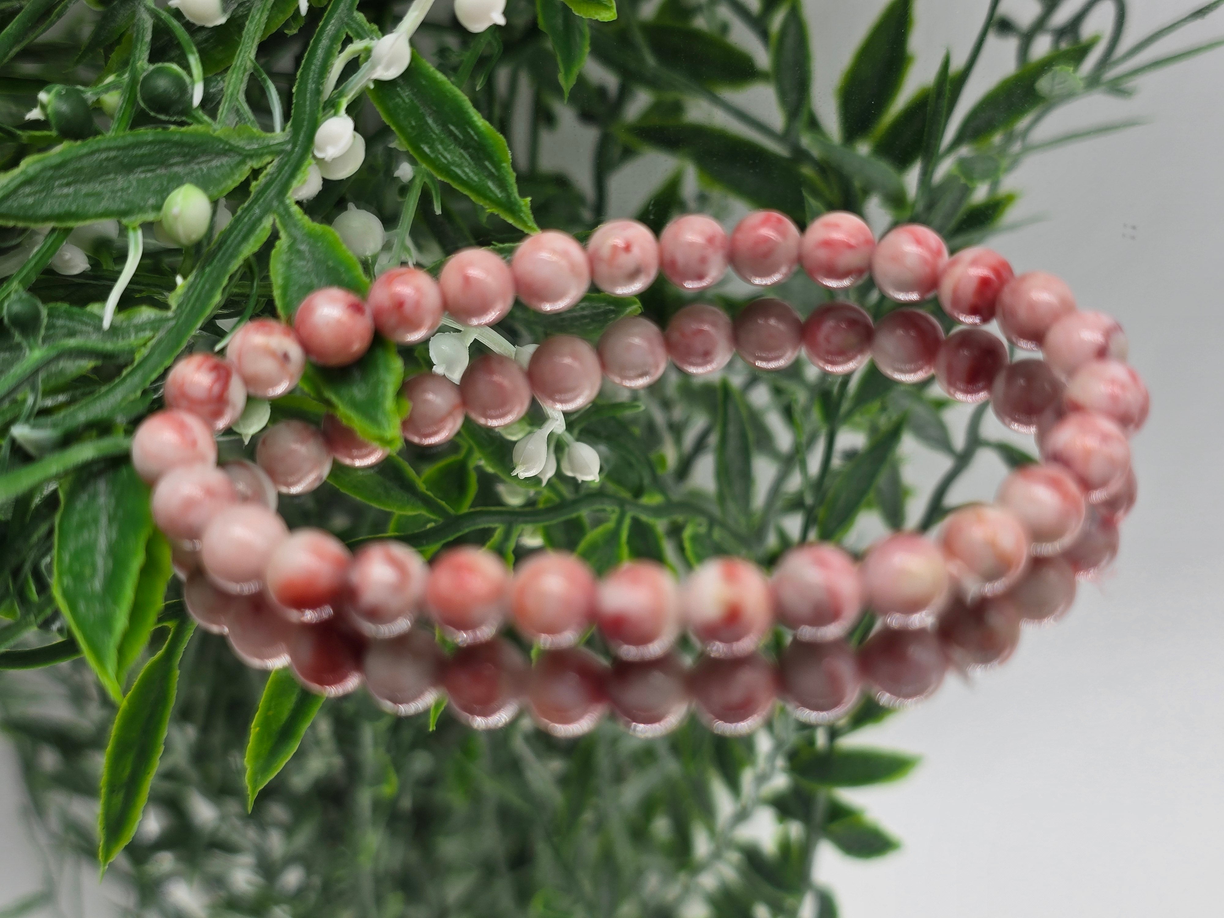 Cinnabar Beads Bracelet – 8mm | 10mm | 12mm Crystal Wellness