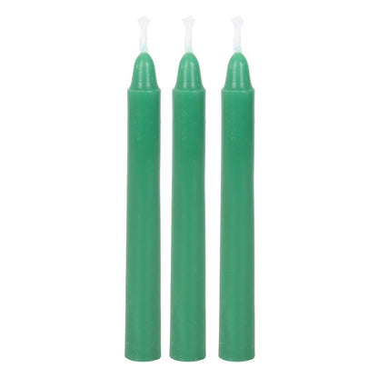 Green Witch 12pk Spell Candles Crystal Wellness