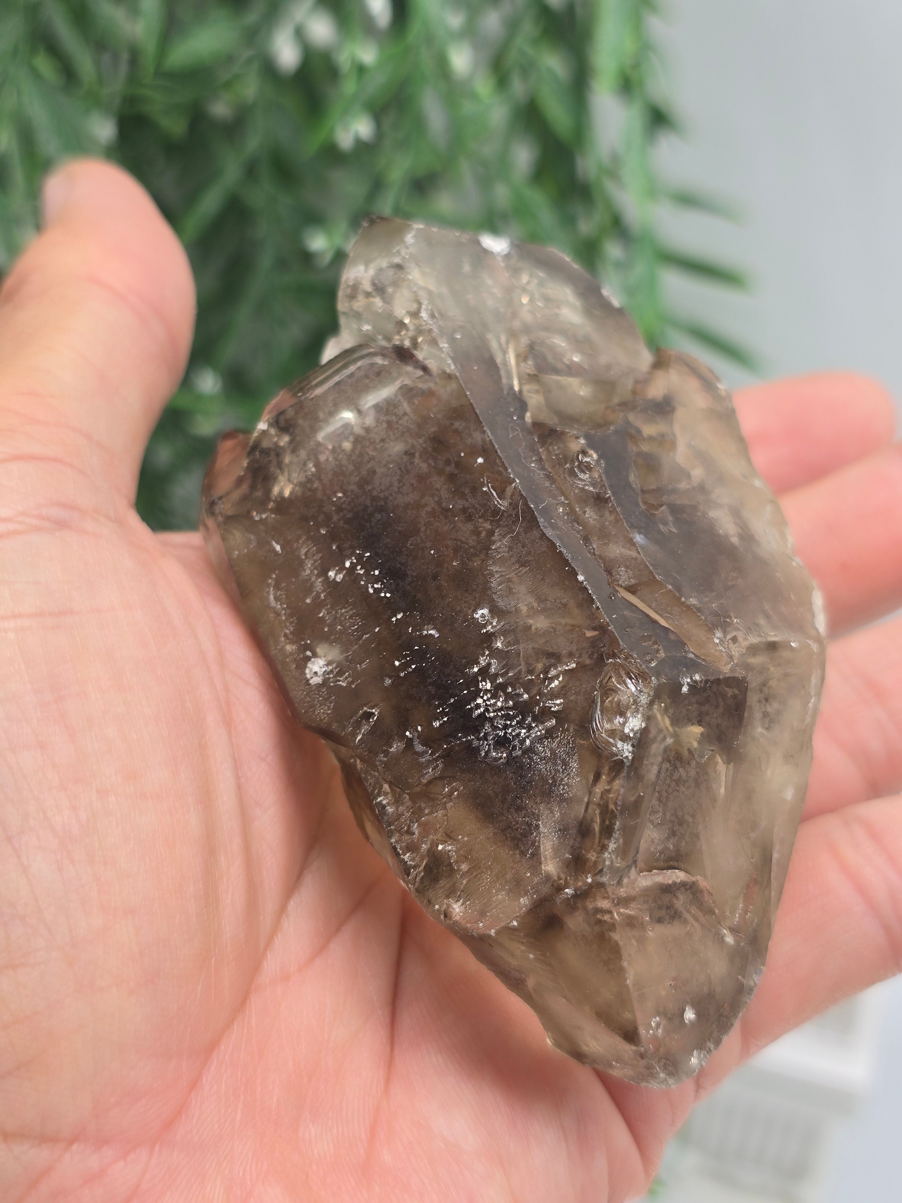 Elestial Quartz Specimen 10 × 6 × 5 cm (Stone of Ancient Wisdom & Spiritual Ascension) Crystal Wellness