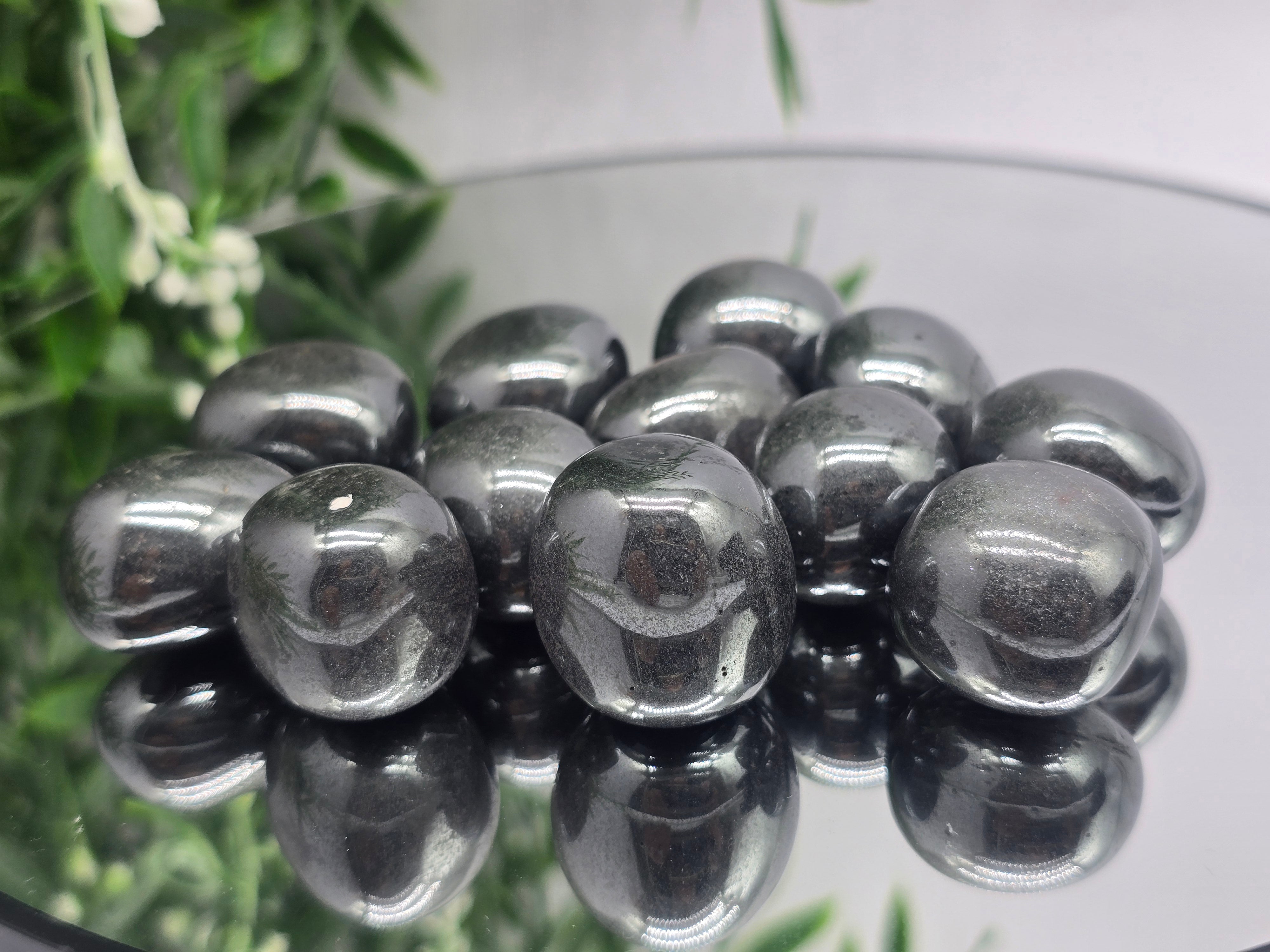 Hematite Tumbled Stone Crystal Wellness