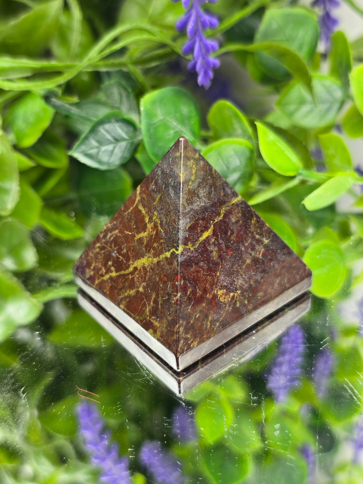 Dragon Blood Pyramid — Stone of Strength, Manifestation & Wealth Creation Crystal Wellness