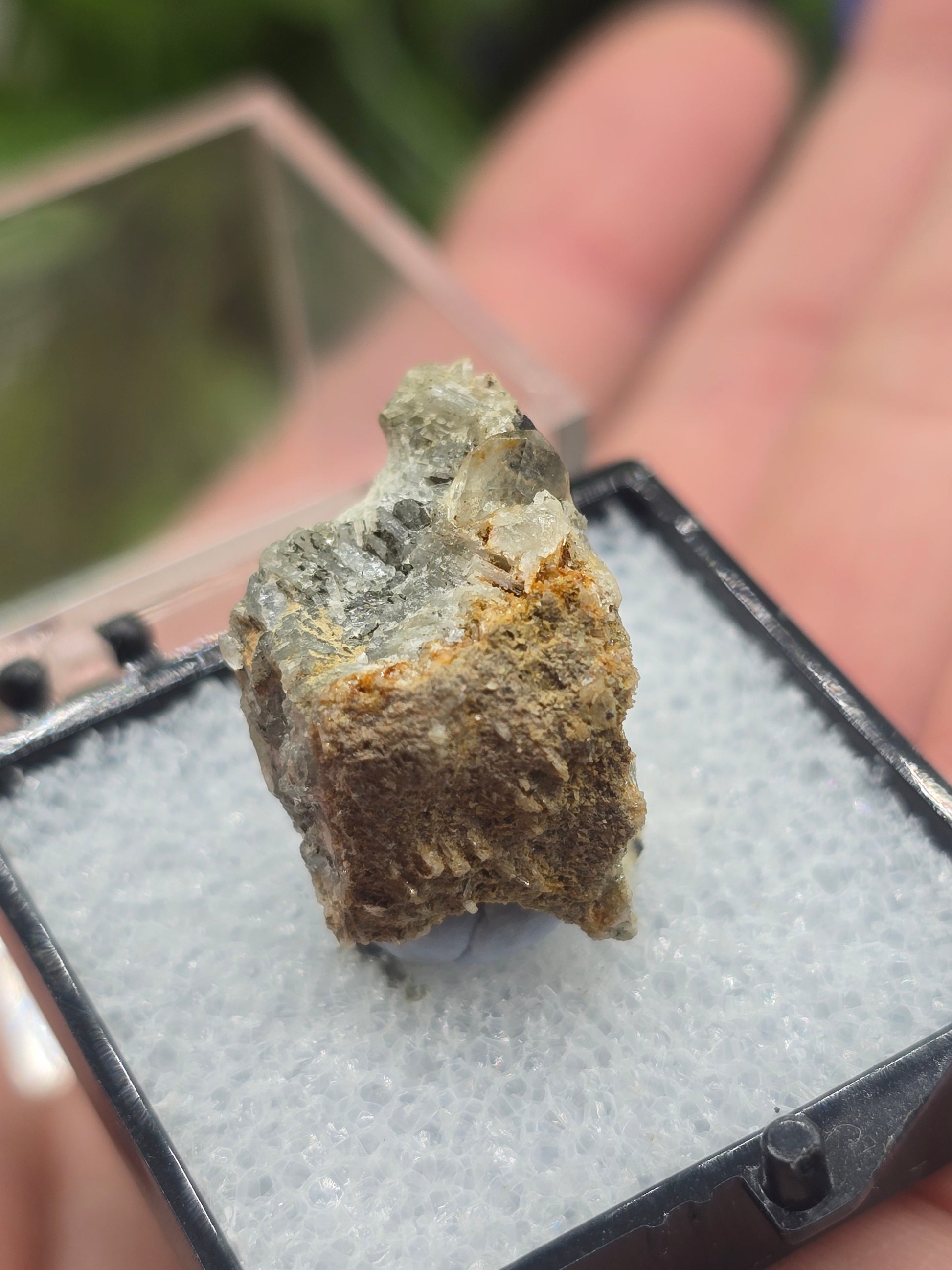 Rare Ural Mountain Phenacite Crystal in Natural Matrix – 5.05g | Stone of Pure Light, Higher Consciousness & Spiritual Awakening Crystal Wellness