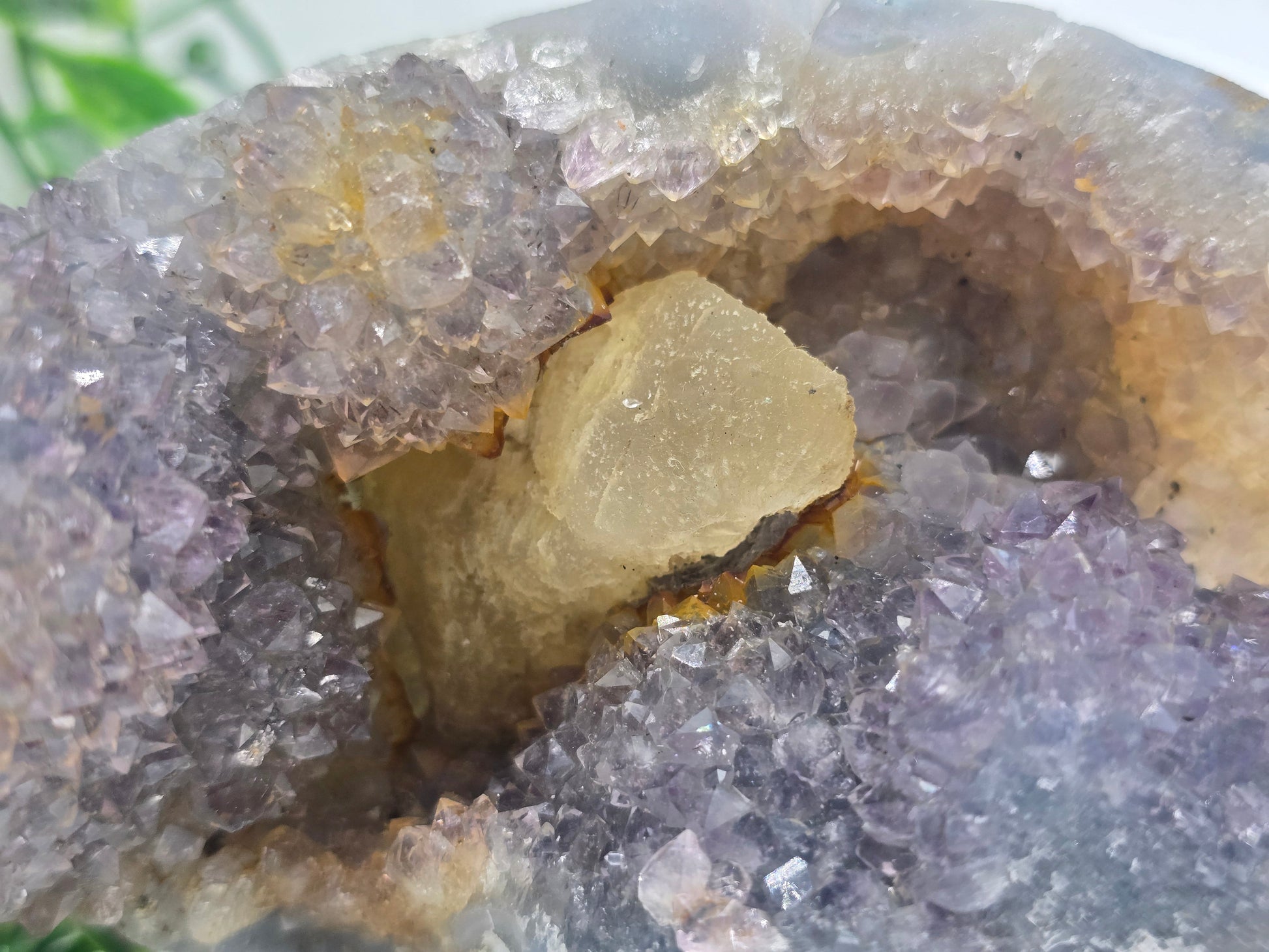 Rare Spirit Quartz with Calcite – 11x8x7cm | 0.5kg” Crystal Wellness