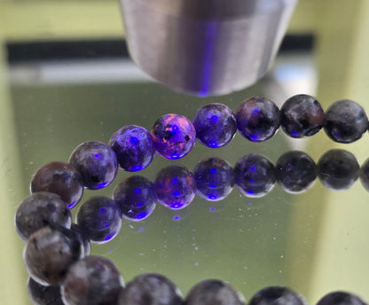 Yooperlite 8 mm Beads Bracelet – “Inner Light & Truth Illumination” Crystal Wellness