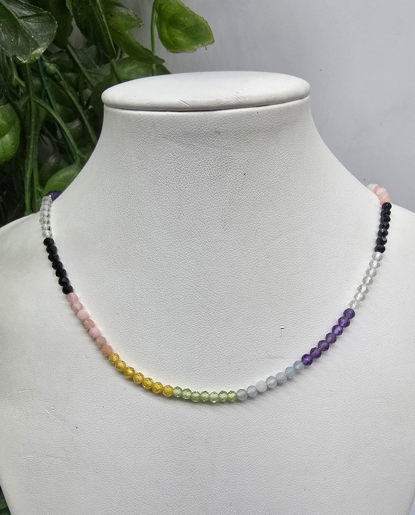 Divine Celestial Ray 925 Sterling Silver necklace Crystal Wellness
