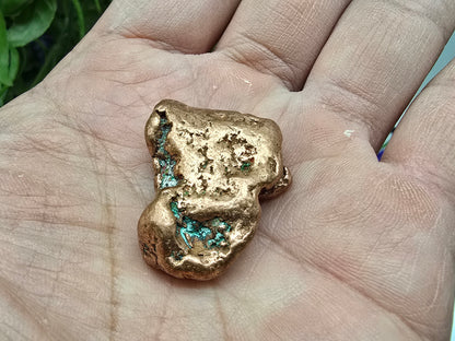 Michigan Native Copper Nugget (Stone of Vital Life Force & Earthly Abundance) Crystal Wellness