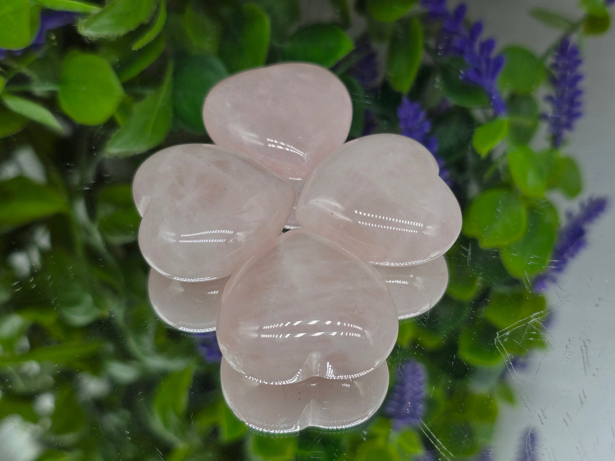 Rose Quartz Heart – Stone of Unconditional Love, Self-Love & Emotional Healing Crystal Wellness