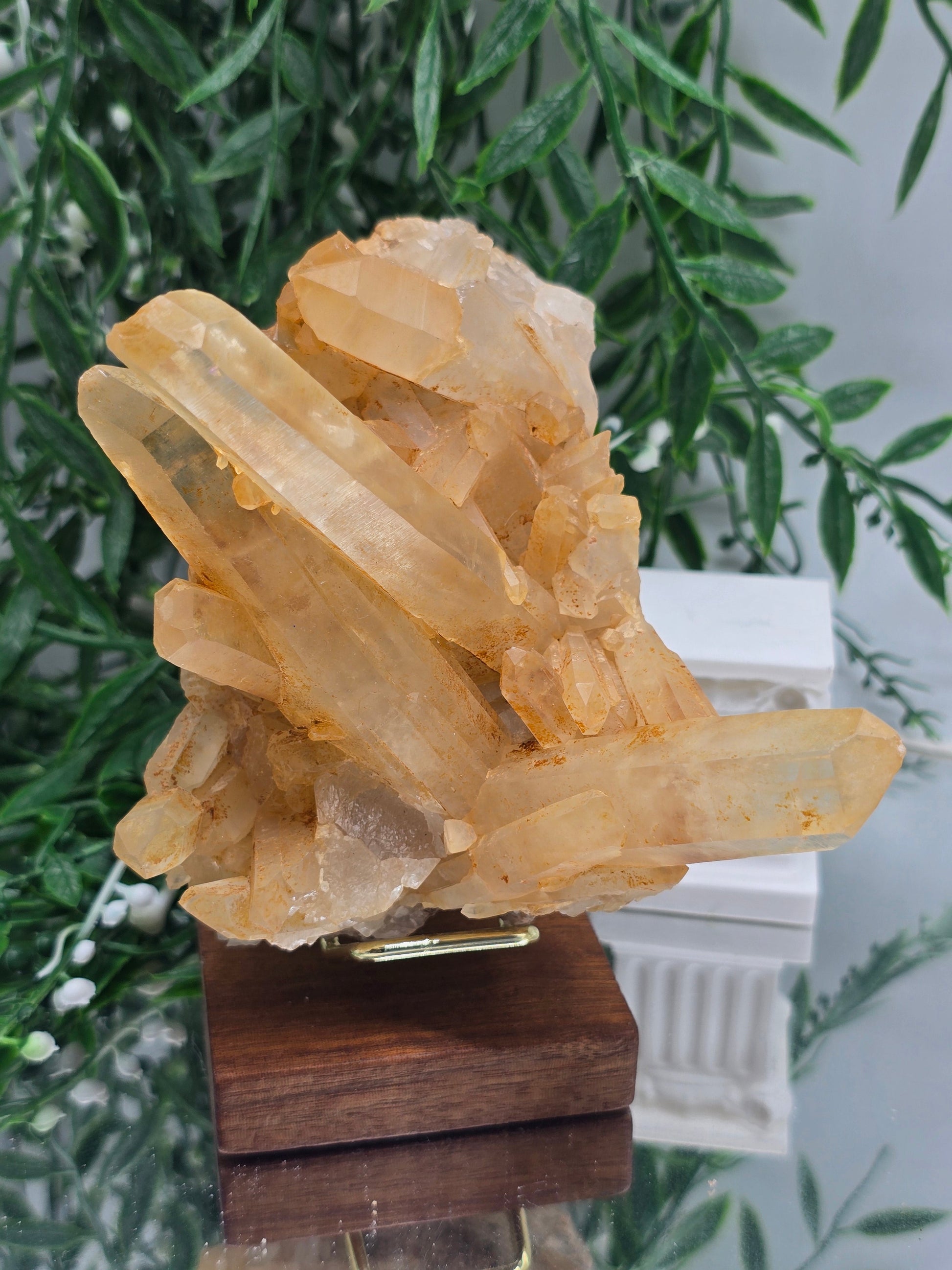 Genuine Natural Citrine Cluster — Stone of Abundance, Confidence & Success | 517g Crystal Wellness