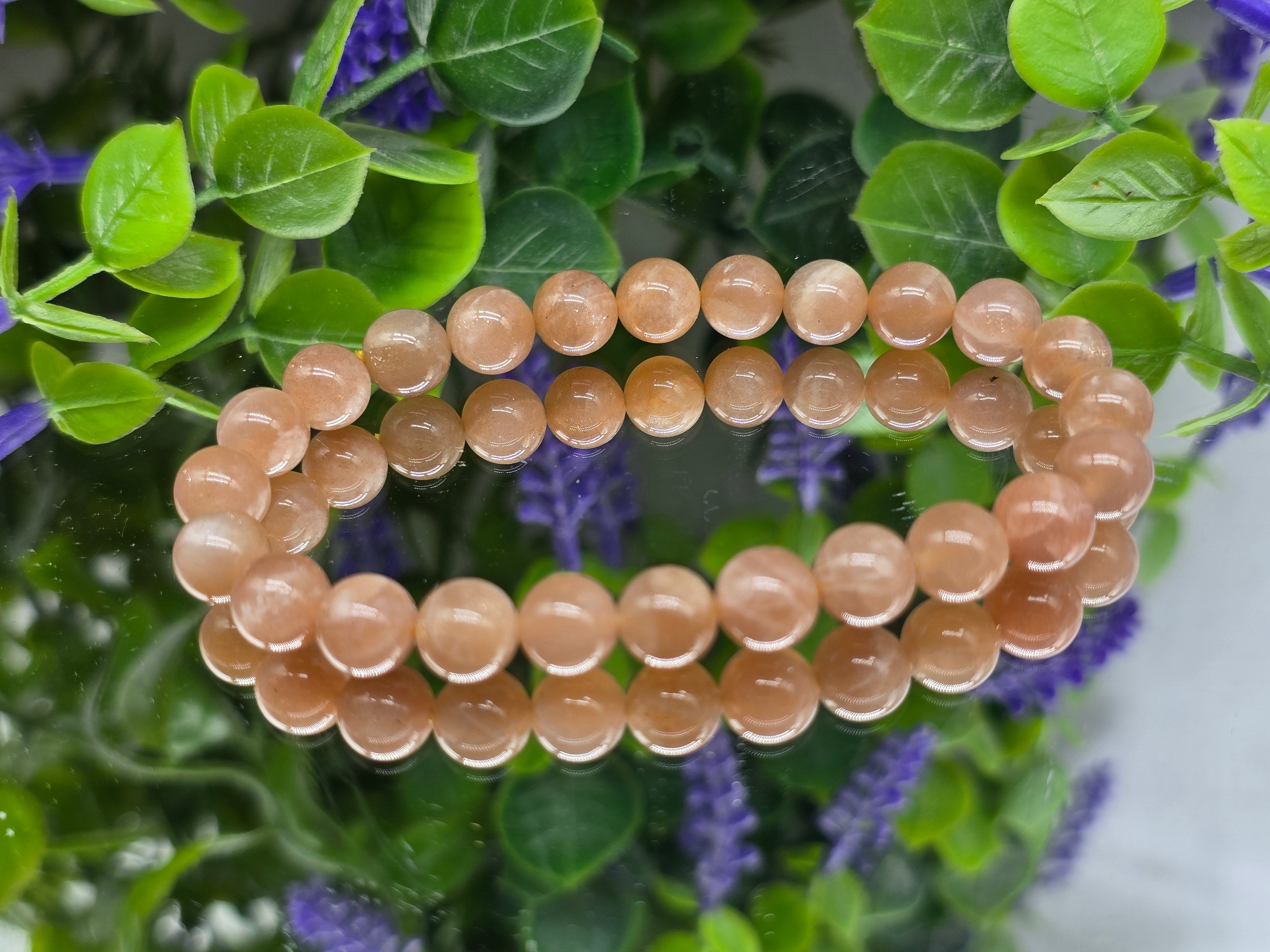 Sunstone Beads Bracelet Crystal Wellness