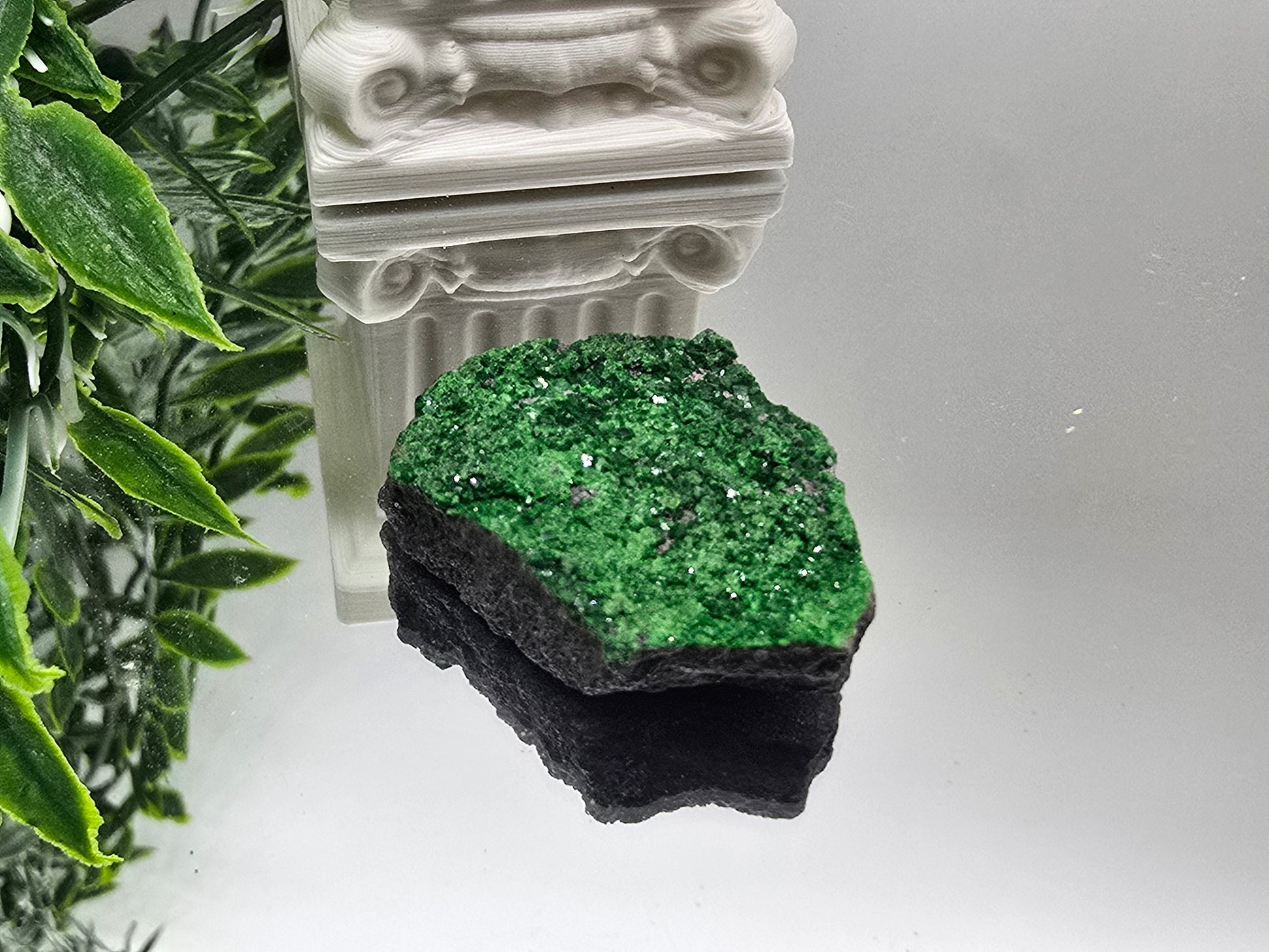 Uvarovite Rare AAA 33 × 27 × 8 mm (Stone of Abundant Heart & Prosperity) Crystal Wellness