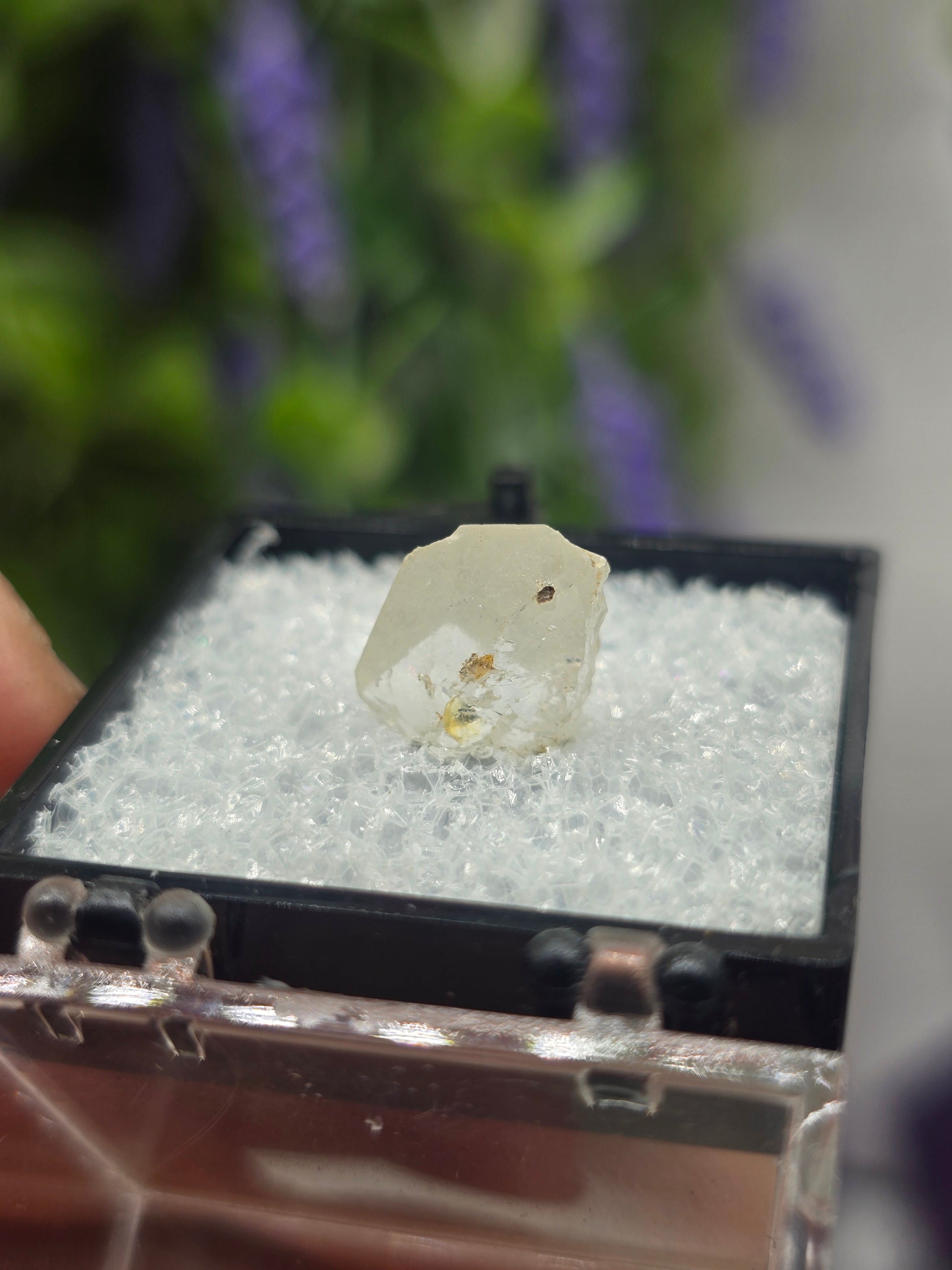 Rare Ural Mountain Phenacite Crystal – 4.7ct | 13 × 10mm | Stone of Pure Light, Spiritual Awakening & Divine Connection Crystal Wellness