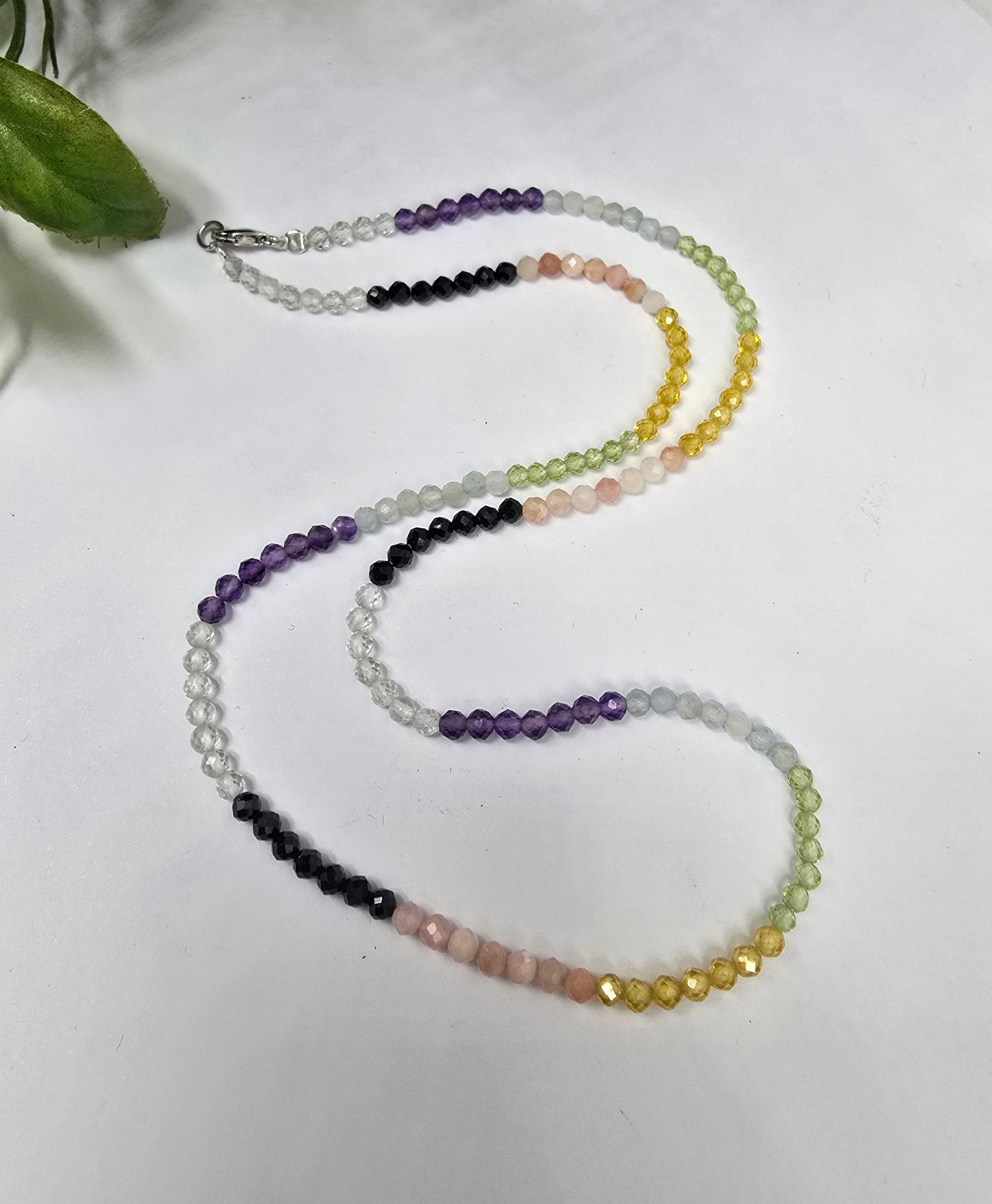 Divine Celestial Ray 925 Sterling Silver necklace Crystal Wellness