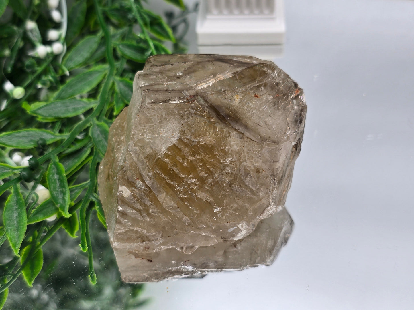 Elestial Quartz Specimen 8 × 7 × 6 cm (Stone of Ancient Wisdom & Spiritual Ascension) Crystal Wellness