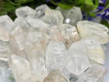 Brazilian Clear Quartz Natural Rough Points — Clarity, Amplification & Pure Energy Crystal Wellness