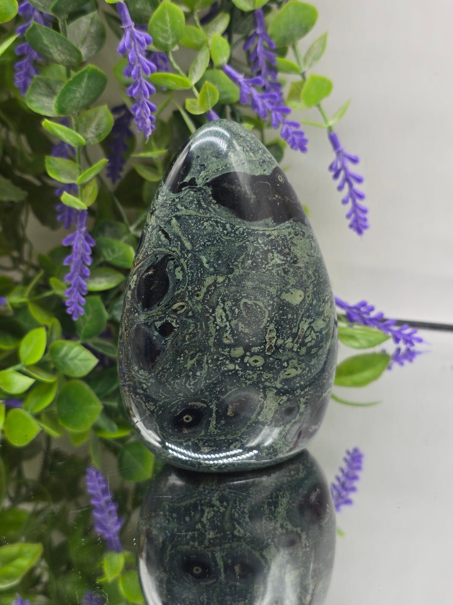 Premium Kambaba Jasper Freeform – Stone of Peace & Ancient Wisdom Crystal Wellness