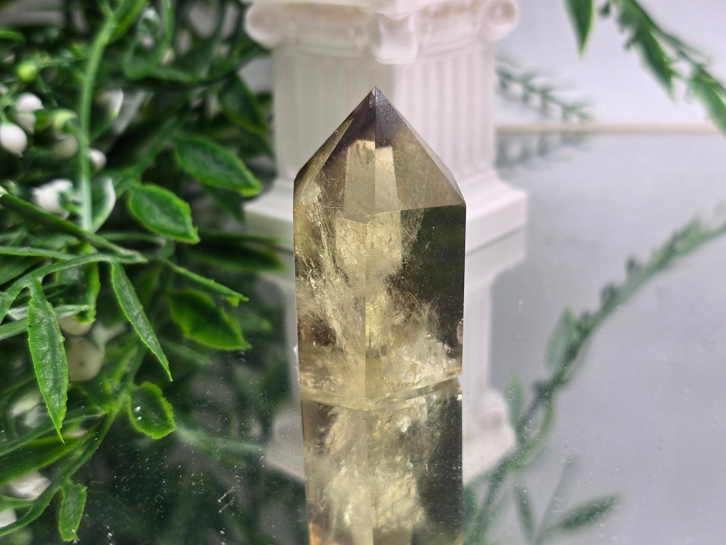 Genuine Natural Citrine Point – Stone of Abundance & Positive Energy | Madagascar | 43g | 4 × 3cm Crystal Wellness