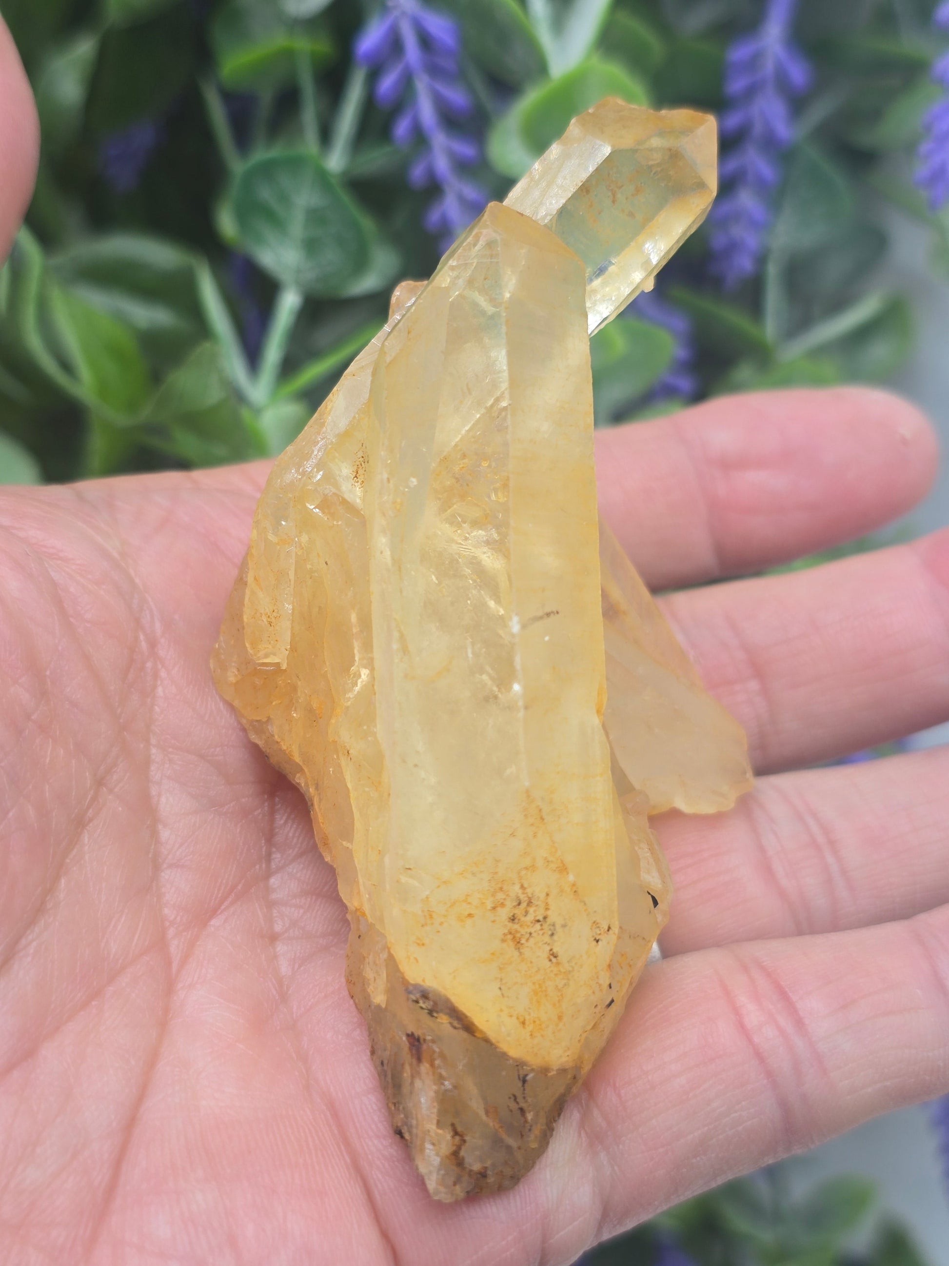 Natural Citrine Cluster – Stone of Abundance, Joy & Personal Empowerment Crystal Wellness