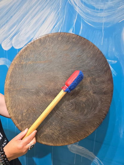 Traditional Buffalo Hide Shamanic Drum | Crystal Wellness
