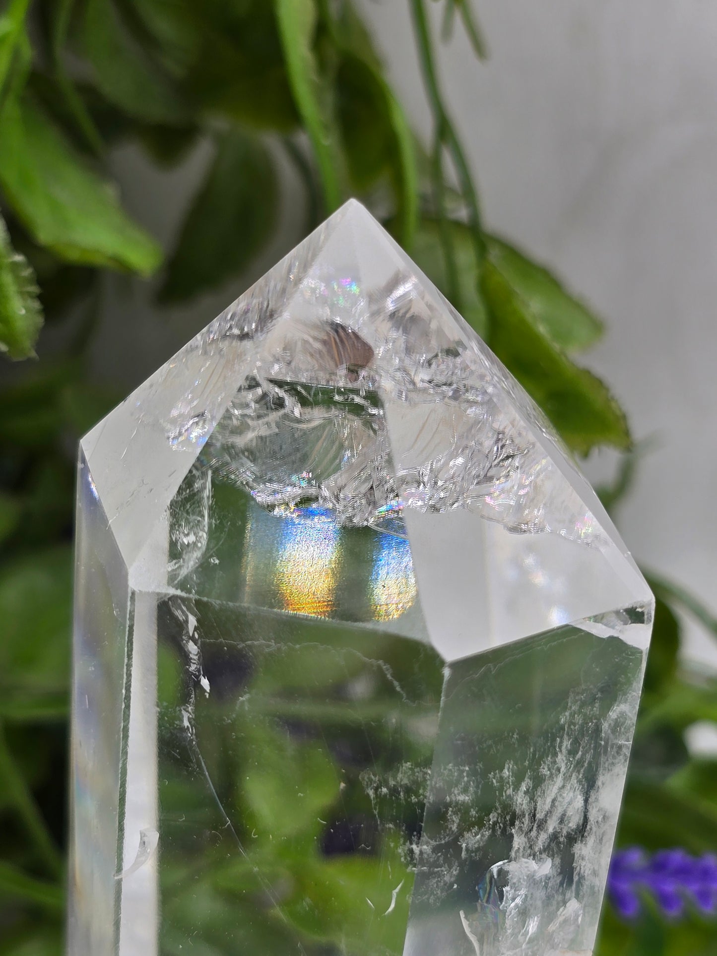 Clear Quartz Generator 14 × 5 × 5 cm (Stone of Amplification & Clarity)