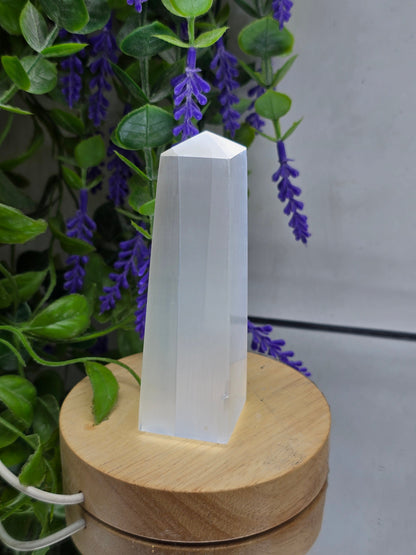 Selenite Obelisk — Stone of Clarity, Cleansing & Spiritual Connection Crystal Wellness