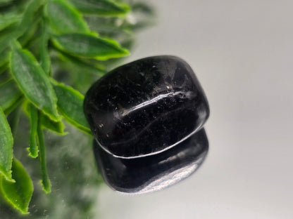 Genuine Nuumite Tumbled Stone (Stone of Ancient Protection & Personal Power) Crystal Wellness