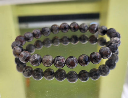 Yooperlite 8 mm Beads Bracelet – “Inner Light & Truth Illumination” Crystal Wellness