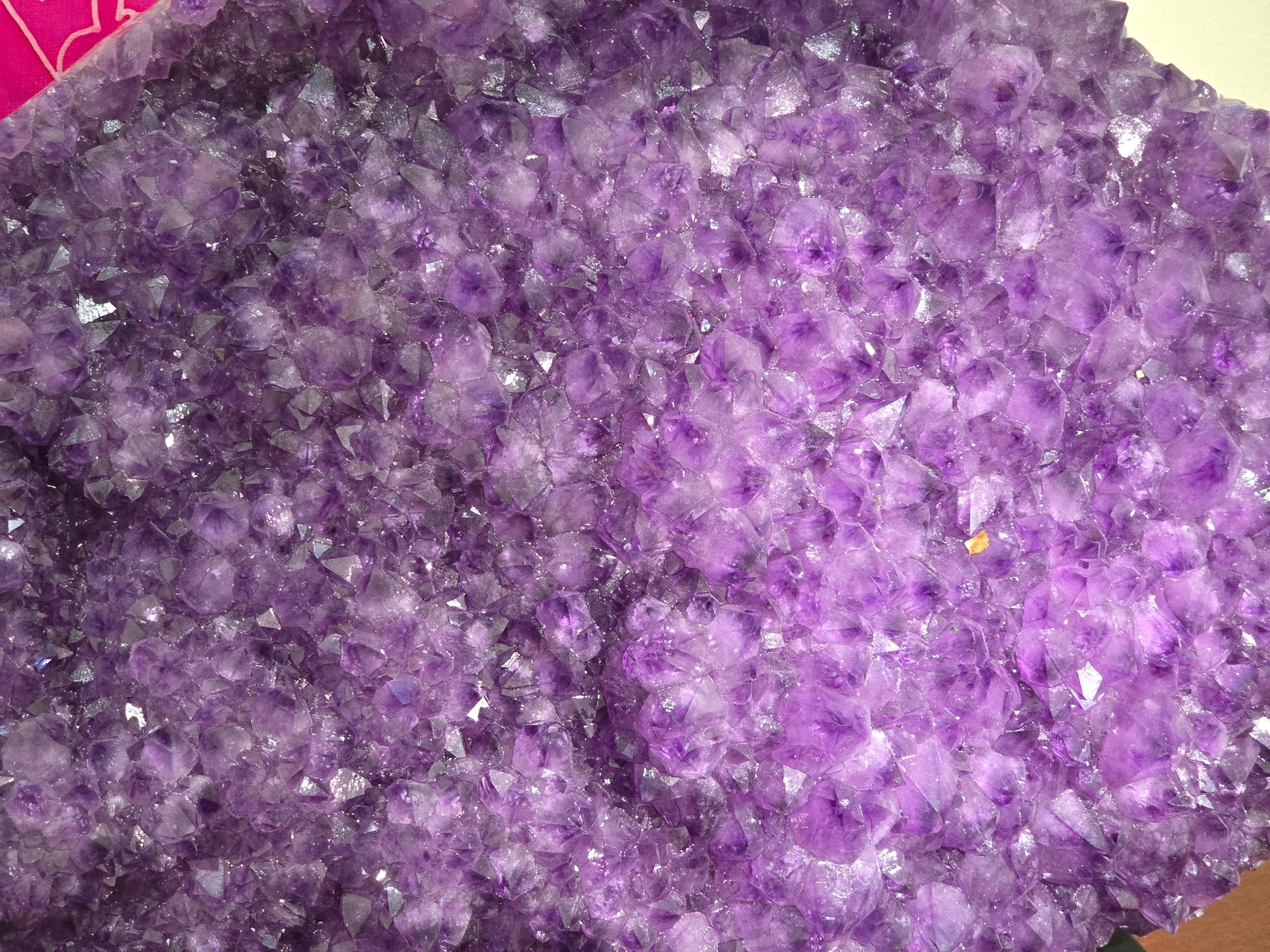 Amethyst Cluster AAA Superb Deep Purple Quality 21.7 Kgs 64cm x 36cm Crystal Wellness