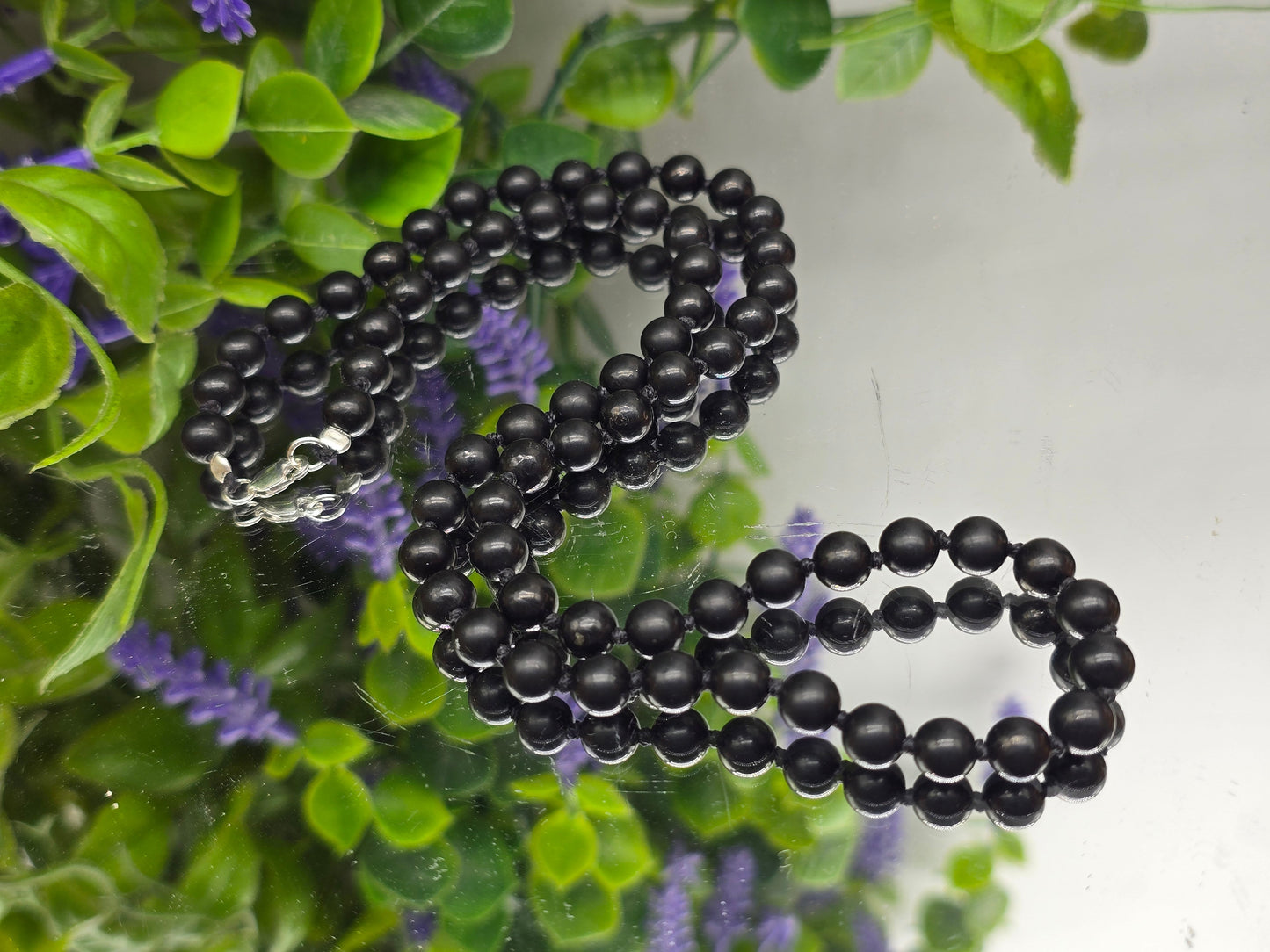 Genuine Elite Shungite 925 Sterling Silver Triangle Earring Crystal Wellness