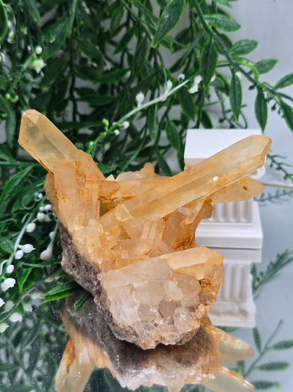 Genuine Natural Citrine Cluster — Stone of Abundance, Confidence & Success | 517g Crystal Wellness