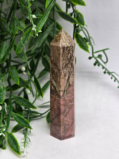 Rhodonite Generator Crystal Wellness